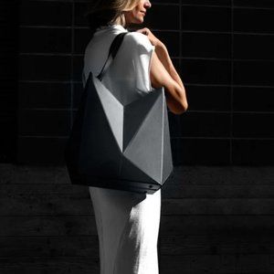 Finell VOX facet tote [origami, flat-folding purse]